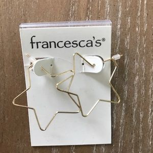 Francescas star earrings